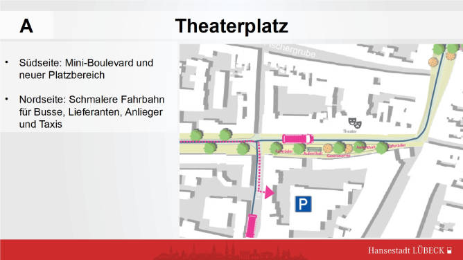 Theaterplatz Variante A